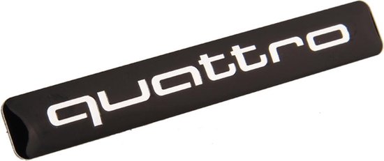 Audi QUATTRO, sticker embleem logo