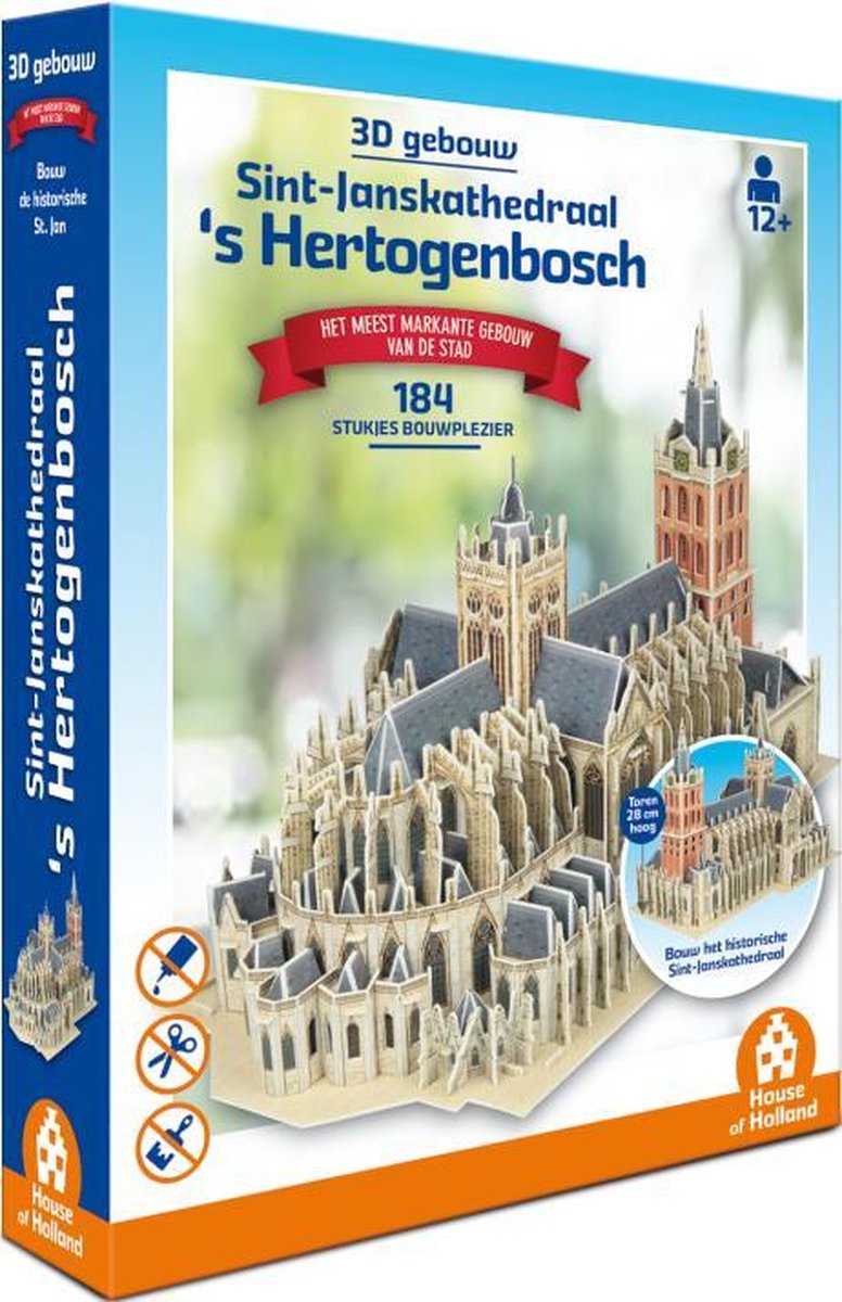 balans Oneindigheid lastig 3D Gebouw - St Jan Den Bosch (184) | bol.com