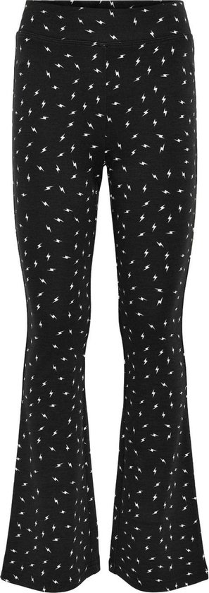 Kids Only Flared Broek Paige Black w Lightning Maat 158 | bol.com