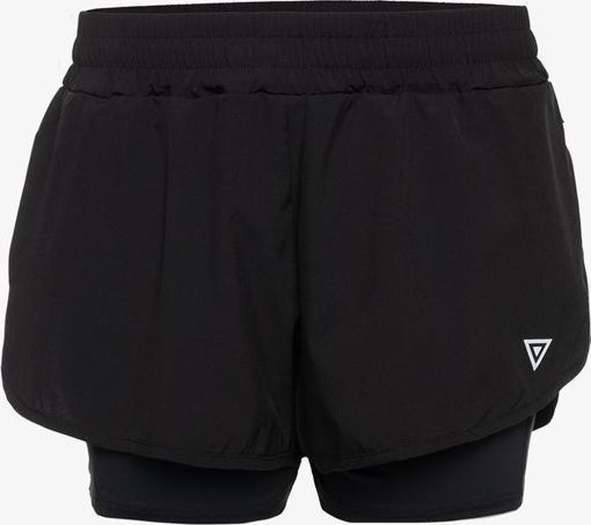 Osaga Pro dames hardloopshort - Zwart - Maat XL