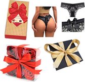 Valentijn cadeautje voor haar hem | Valentijnsdag cadeau | Bonbons Rozen Lingerie