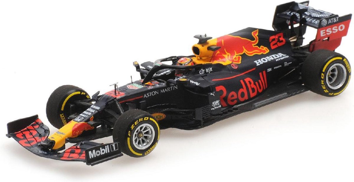 1:43 Diecast model Aston Martin Red Bull RB16 #23 2020 Alexandre Albon 288 stuks Minichamps