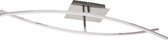 LED Plafondlamp - Plafondverlichting - Onamo - 16W - Natuurlijk Wit 4000K - Mat Chroom - Aluminium - BSE
