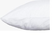 Molton oreiller imperméable Molton- Tissu éponge-Antibactérien-Zipper- 60x60cm- Wit-