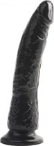 Slim 7" Dong With Suction Cup - Black - Realistic Dildos - black - Discreet verpakt en bezorgd