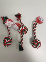 Dogs Collection hondenspeelgoed: touwen met knoop - 3 stuks (divers)