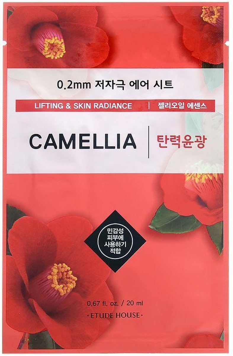 Etude House 0.2 Therapy Air Mask Camellia - Korean Skincare - ETUDE HOUSE