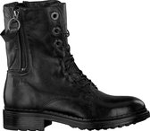 Omoda 2223236 Veterboots - Laarzen Met Veters - Dames - Zwart - Maat 37