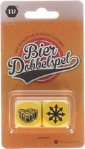 dobbelsteen spel - kan het ook spelen met frisdrank of water
