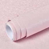 Plakfolie - Decoratiefolie - Meubelfolie - Textiel Zijde - Roze - 60cm (b) x 1m (l)