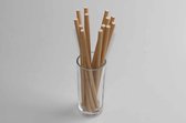 Hello Straw Papieren rietjes Kraft 5 x 135 mm, 100% ECO - 250 stuks / display doosje