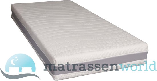 Streven maat tijdschrift NASA Traagschuim Pocketvering Matras 3D - 90 x 200 cm dikte c.a. 21 cm |  bol.com