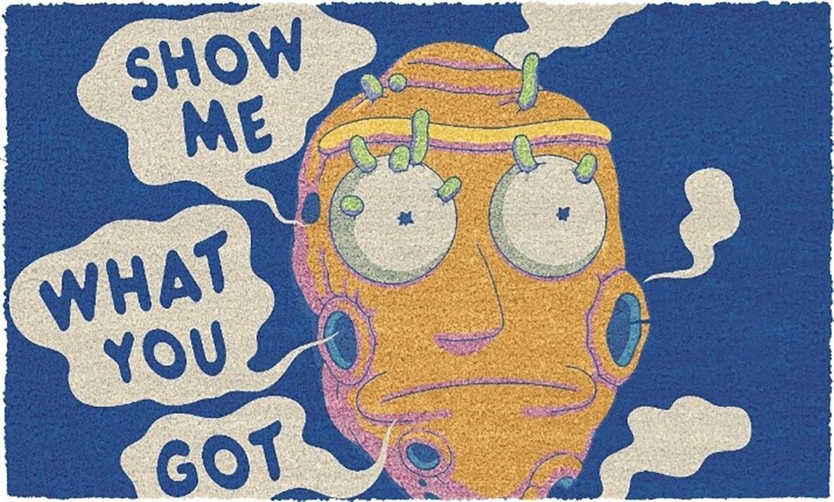 SD Toys Rick and Morty: Show Me What You Got 60 x 40 cm Doormat