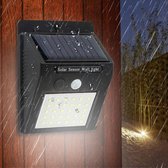 Led, Solar Buitenverlichting tuinlamp met bewegingssensor en 30 led's op zonne energie - Solar gevelverlichting voor buiten