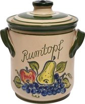 Rumtopf avec motif de fruits 5 litres