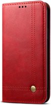 Samsung Galaxy S20 FE Hoesje Portemonnee Book Case Rood