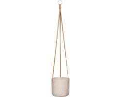 Pottery pots Rough Eco-line S 15x15 cm Charlie Grey Washed hangpot