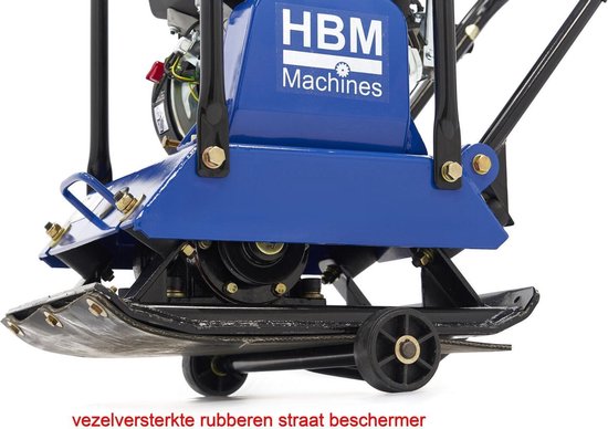 Professionele 6,5 PK Trilplaat Inclusief Wielenset en Bestrating Beschermplaat 15000N van Pro — afbeelding 4