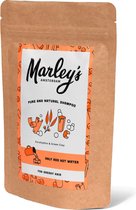 Marley's Amsterdam duurzame & natuurlijke shampoo - Vet Haar - Eucalyptus & Groene klei - 450ml - shampoovlokken