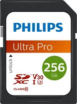 Philips FM25SD65B - SDXC kaart 256GB - Class 10 - UHS-I U3