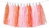 Tassel slinger roze
