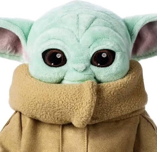 Baby Yoda - Pluche - knuffel 30 cm - Star Wars -The Mandalorian - The Child  Groku | bol.com