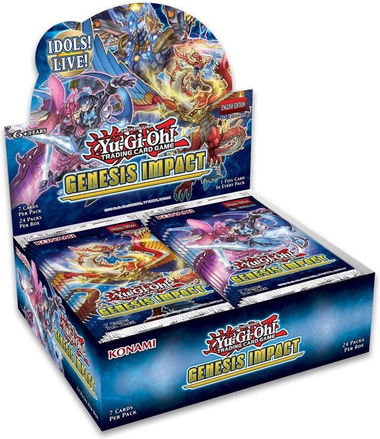 Afbeelding van het spel Yu-Gi-Oh Genesis Impact Booster Box