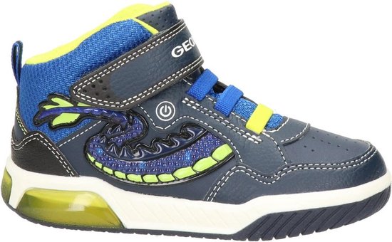 Geox Inek jongens sneaker - Blauw - Maat 33 | bol.com