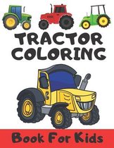 Tractor Coloring Book For Kids