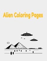 Alien Coloring Pages