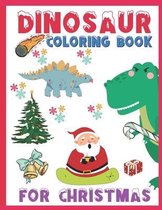 Dinosaur Coloring Book for Christmas