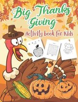 Big Thanksgiving Activity Book for Kids Ages 4-8