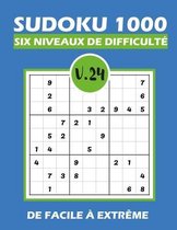 SUDOKU 1000 six niveaux de difficulte Vol.24