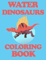 water dinosaur coloring book