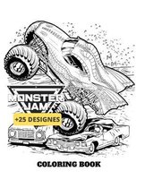 Monster Jam Coloring Book