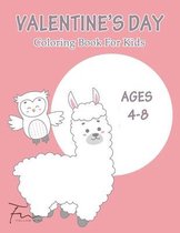 VALENTINE'S DAY coloring book for kids ages 4-8