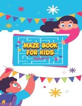 Maze Book for Kids 4-6