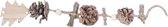 Dennenappel guirlande - Kerstboom hanger kerstbal - Kersthanger Kestman Kerstmis decoratie - 50cm