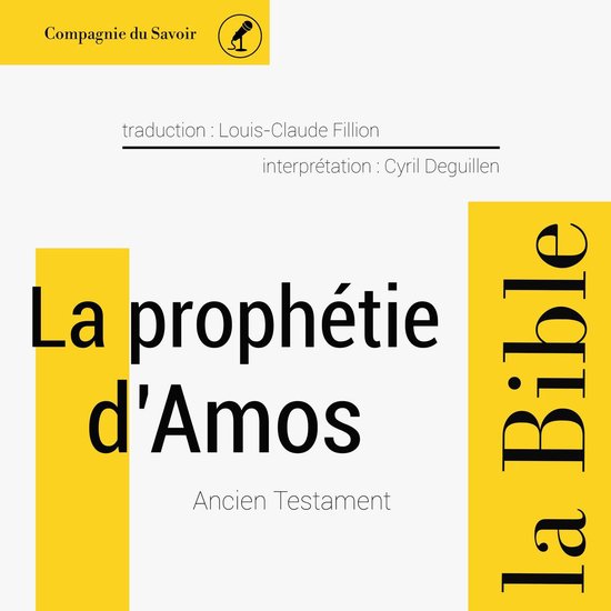 La prophétie d'Amos - cover