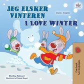 Danish English Bilingual Collection- I Love Winter (Danish English Bilingual Children's Book)