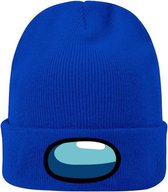 Muts -  Blauw - Beanie - Unisex - One size