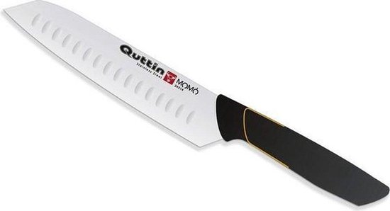 Quttin Momo santoku mes 16 cm zwart