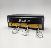 MARSHALL JCM800 Jack Rack II Sleutelkast - 4 Sleutelhangers - Classic Black (Zwart) - Retro versterker - Bijgeleverde wandbevestiging - Valentijn Cadeau voor hem of haar