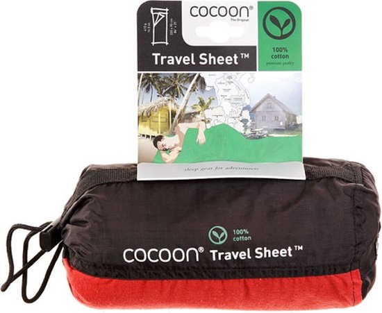 Cocoon TravelSheet - Lakenzak - Katoen - Grijs