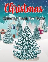 Christmas Coloring Book For Teens