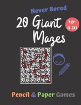 20 Giant Mazes: Puzzle Games for Kids Age 6-10: