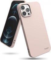 Ringke Air S Backcover iPhone 12, iPhone 12 Pro hoesje - Pink Sand
