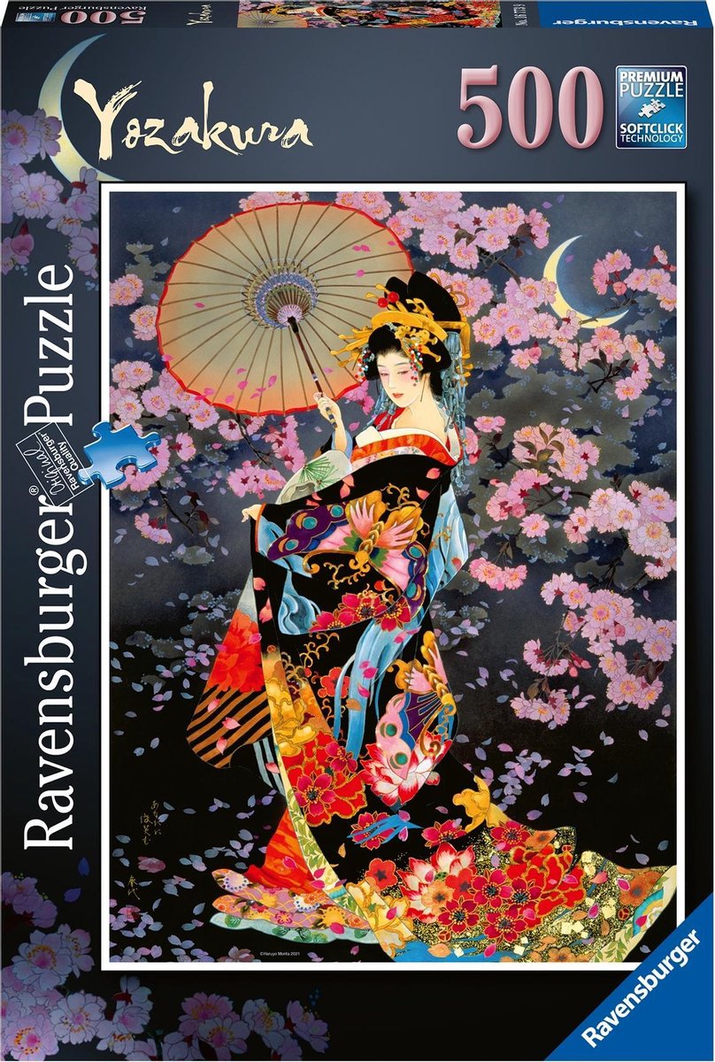 Ravensburger puzzel Yozakura Japan - Legpuzzel - 500 stukjes | bol.com