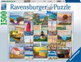 Ravensburger Coastal Collage Jeu de puzzle 1500 pièce(s) Art