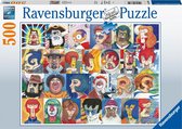 Ravensburger 16830 puzzle Jeu de puzzle 500 pièce(s) Peuple